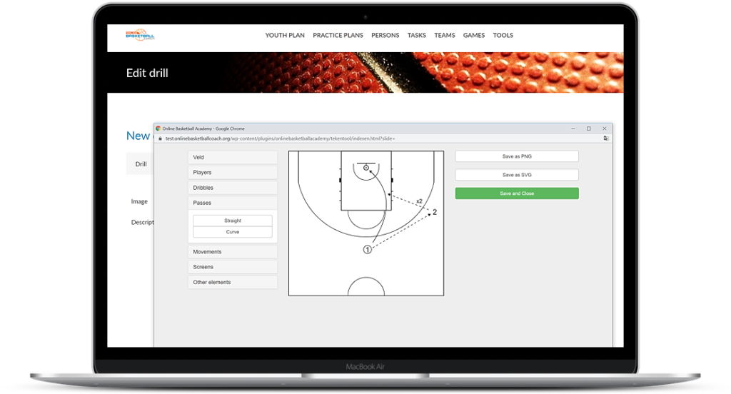 Basketball drills and skills for your online practice plan the best tool!
